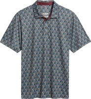 Swannies Joe Football Pattern Polo