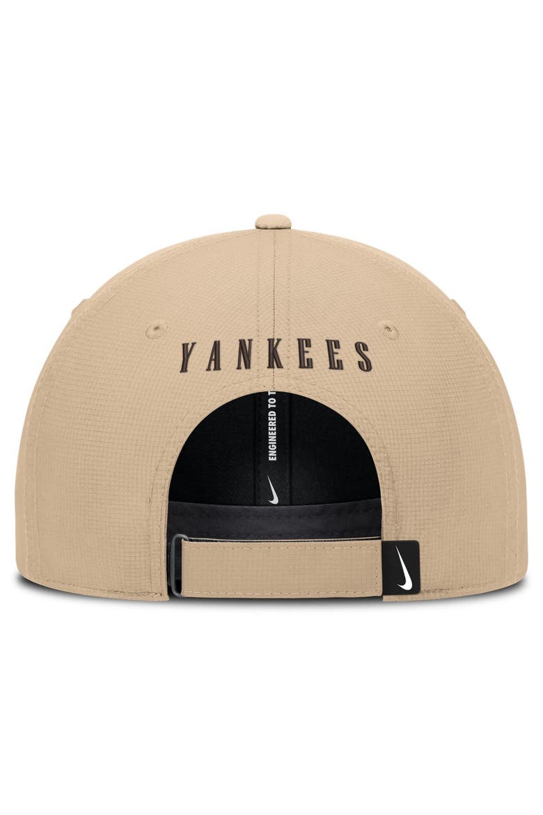 Men's Nike  Khaki New York Yankees Desert Ripstop Club Adjustable Hat, Alternate, color, Khaki