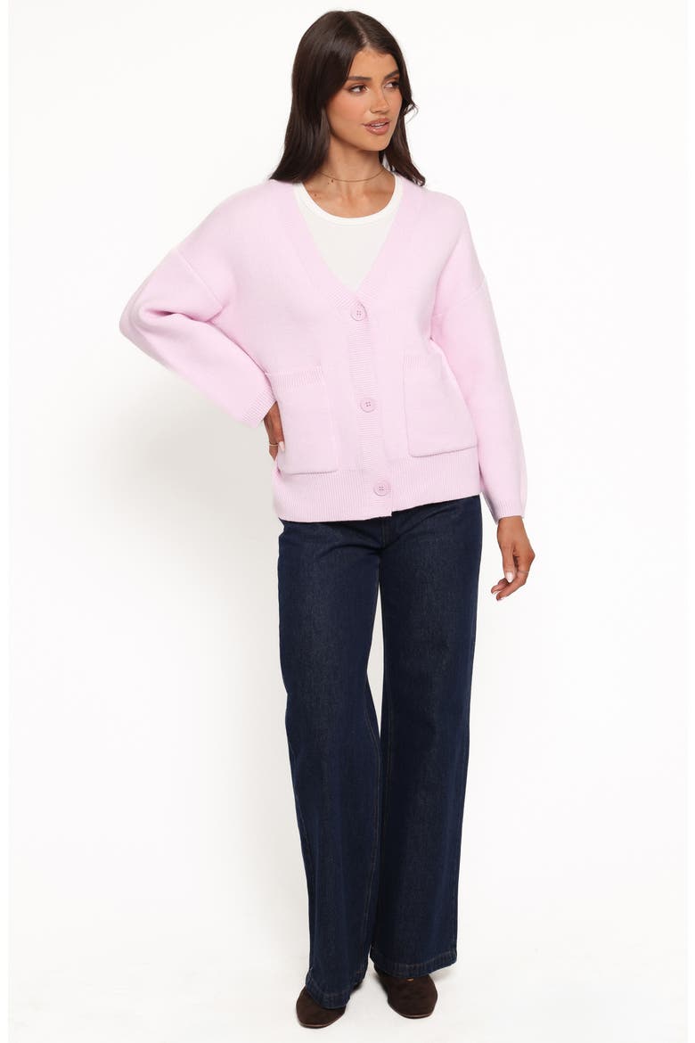 Jayden Patch Pocket Cardigan, Alternate, color, PALE PINK