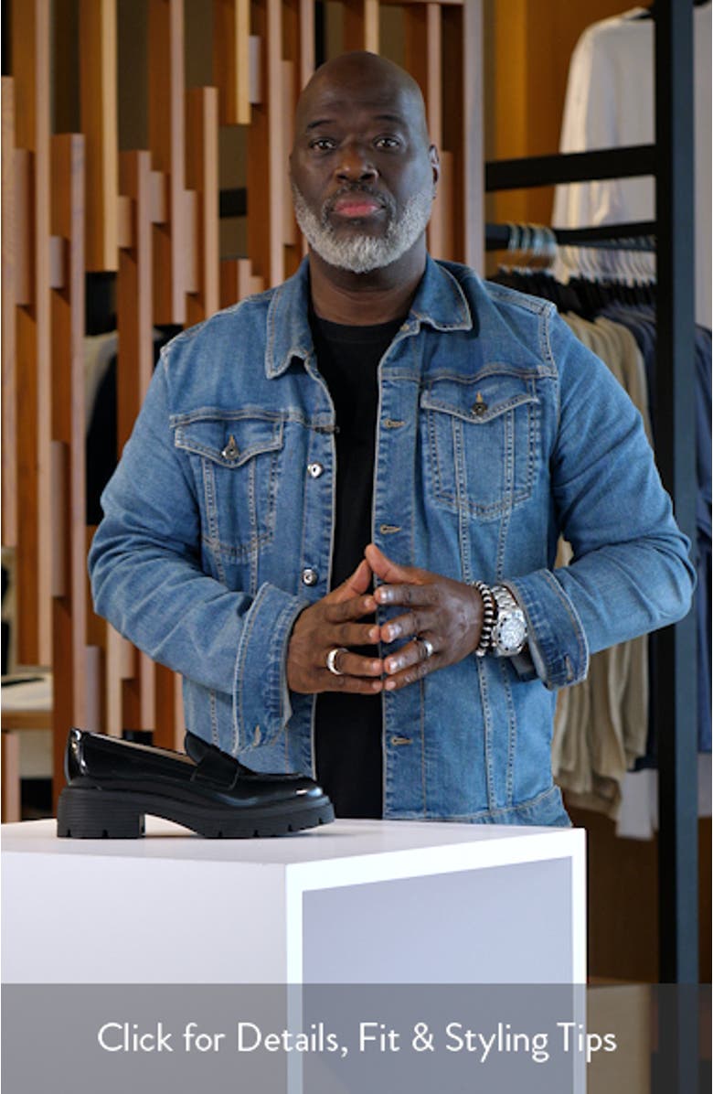 Hudson Lite Lugged Platform Penny Loafer, sales video thumbnail