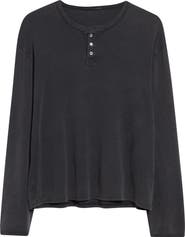 STOCKHOLM SURFBOARD CLUB Eye Organic Cotton Logo Henley