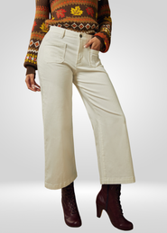 ModCloth Boho Bliss Wide Leg Crop Pant