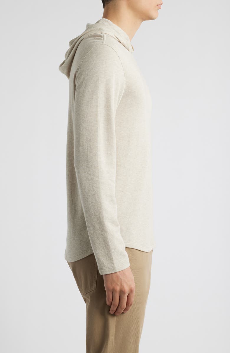 Vince Pima Cotton Blend Hoodie, Alternate, color, Morning Haze