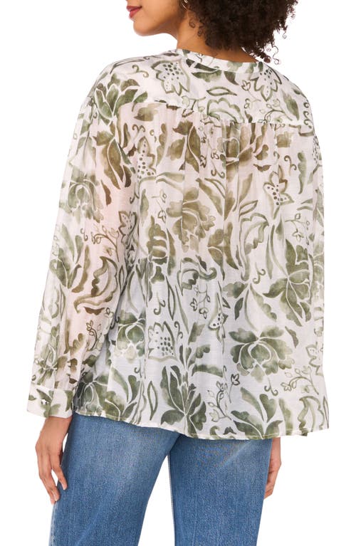 VINCE CAMUTO VINCE CAMUTO OVERSIZE TIE NECK TOP