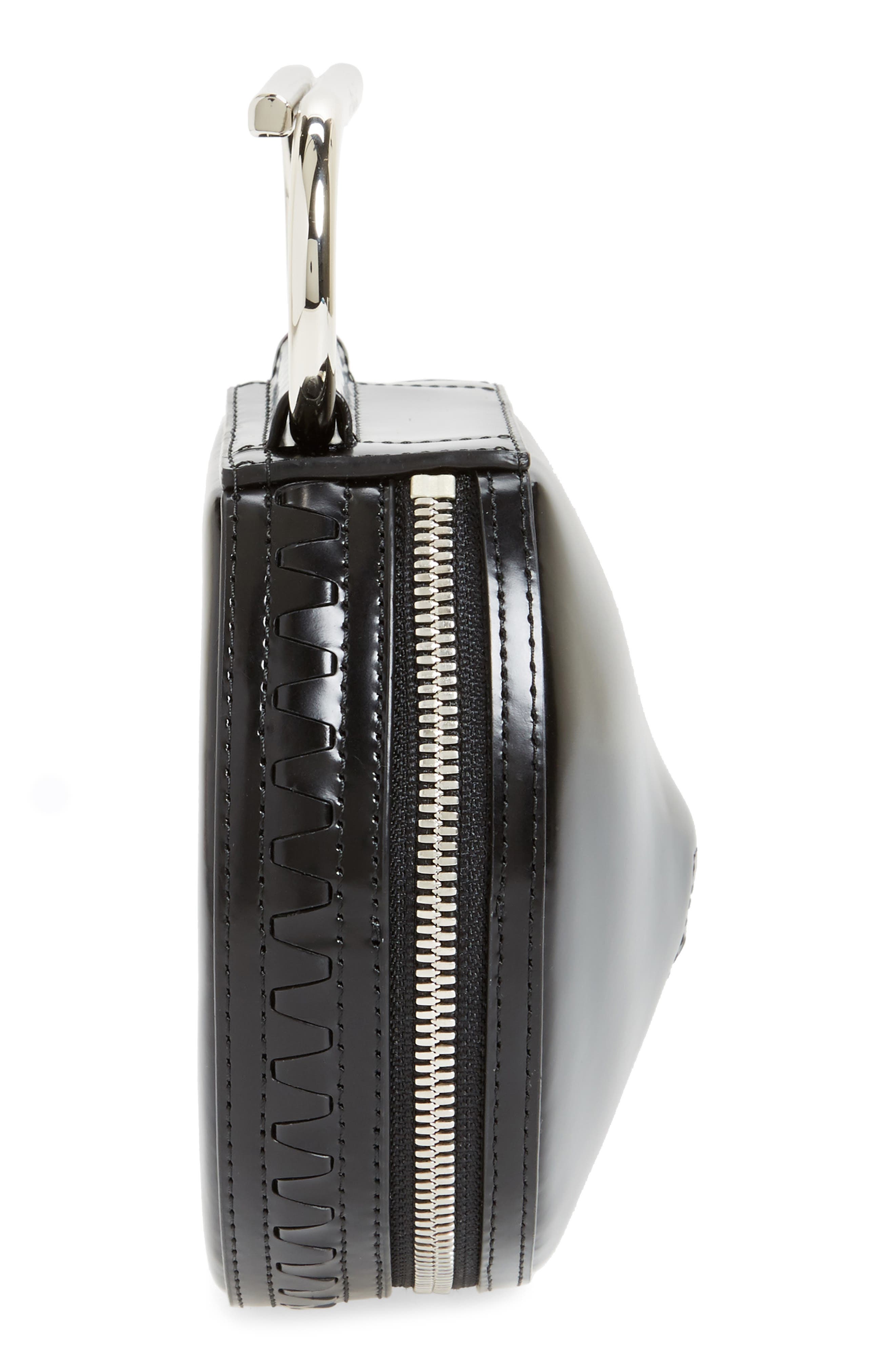 3.1 Phillip Lim Alix Leather Circle Clutch, Alternate, color, 