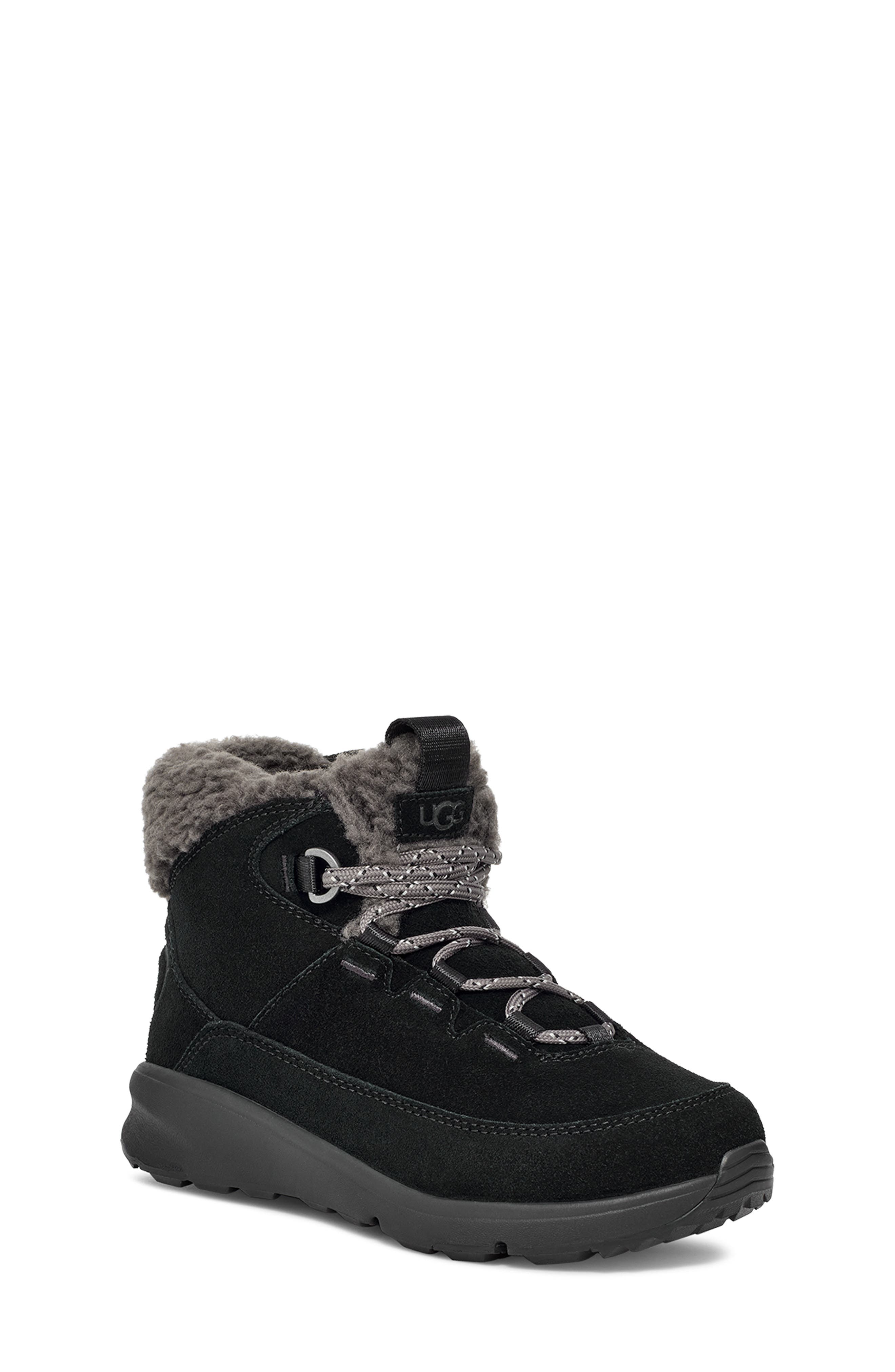 UGG<sup>®</sup> Kids' TerreTrail Cozy Winter Boot, Main, color, Black
