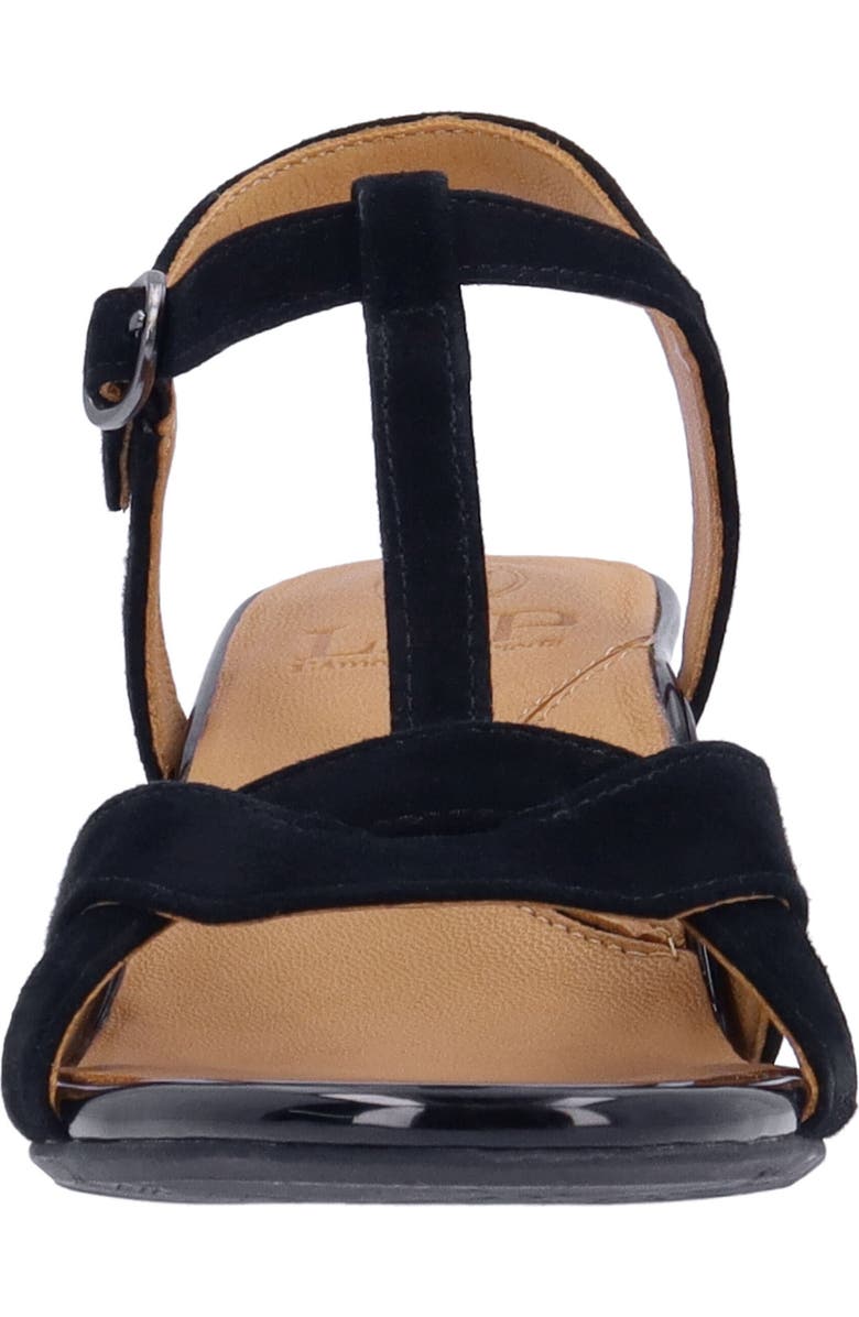 L'Amour des Pieds Mabry T-Strap Sandal, Alternate, color, Black