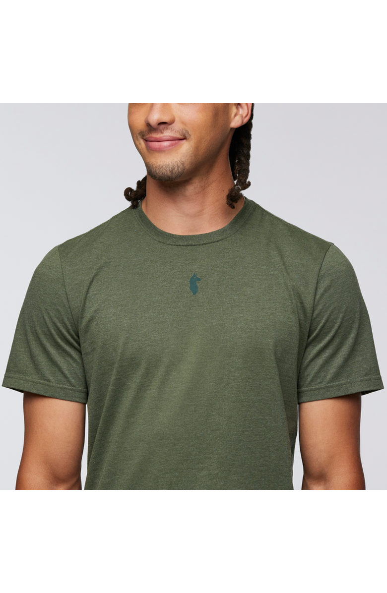 Cotopaxi Llama Icon T-Shirt - Men's, Alternate, color, Fatigue