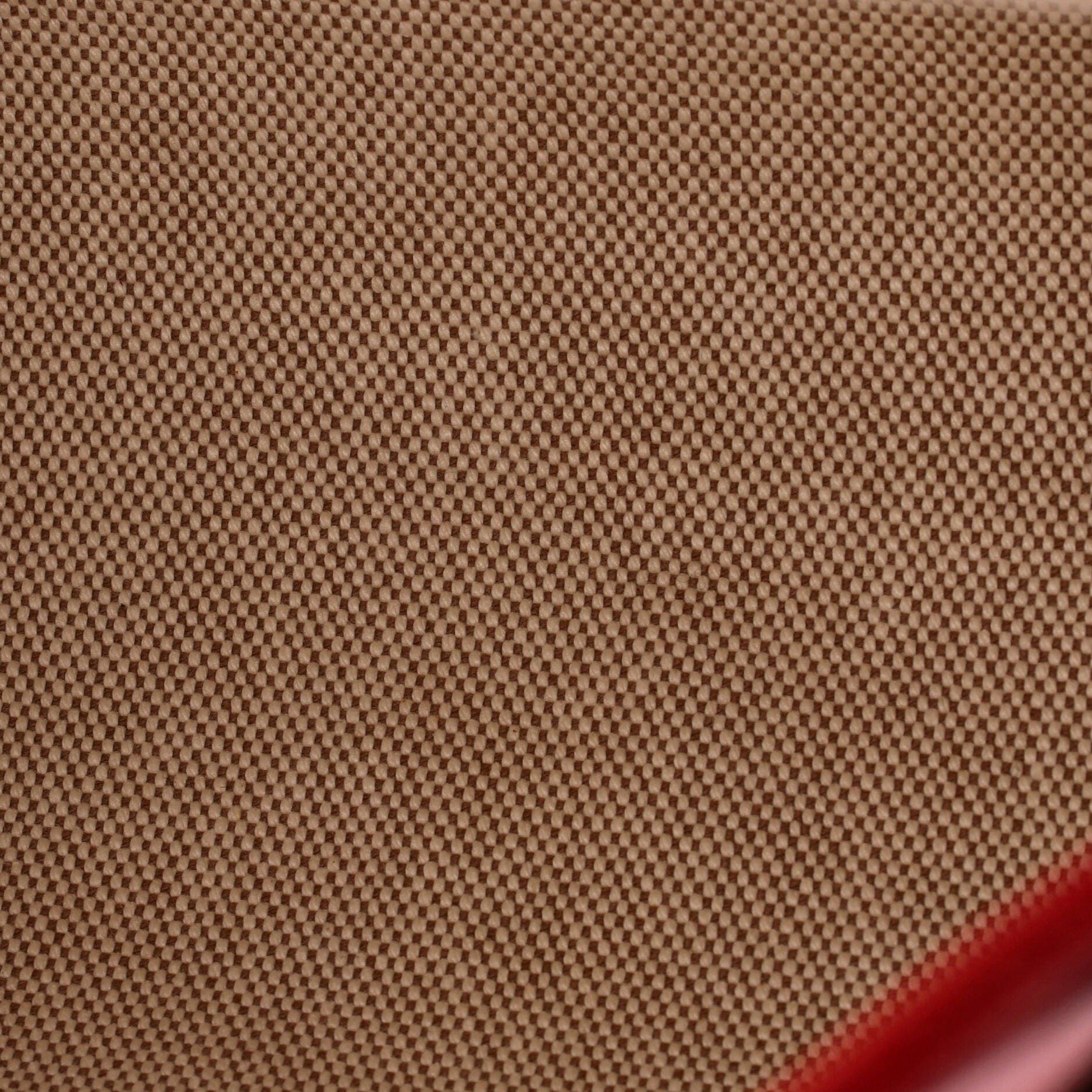 Pre-Owned Hermes Herbag Zip Berline Vache Canvas and Leather 31, Alternate, color, Rouge Piment