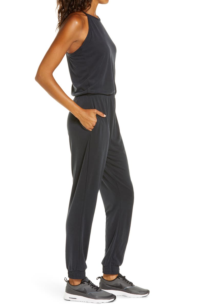 Sweaty Betty Open Back Jumpsuit, Alternate, color, 
