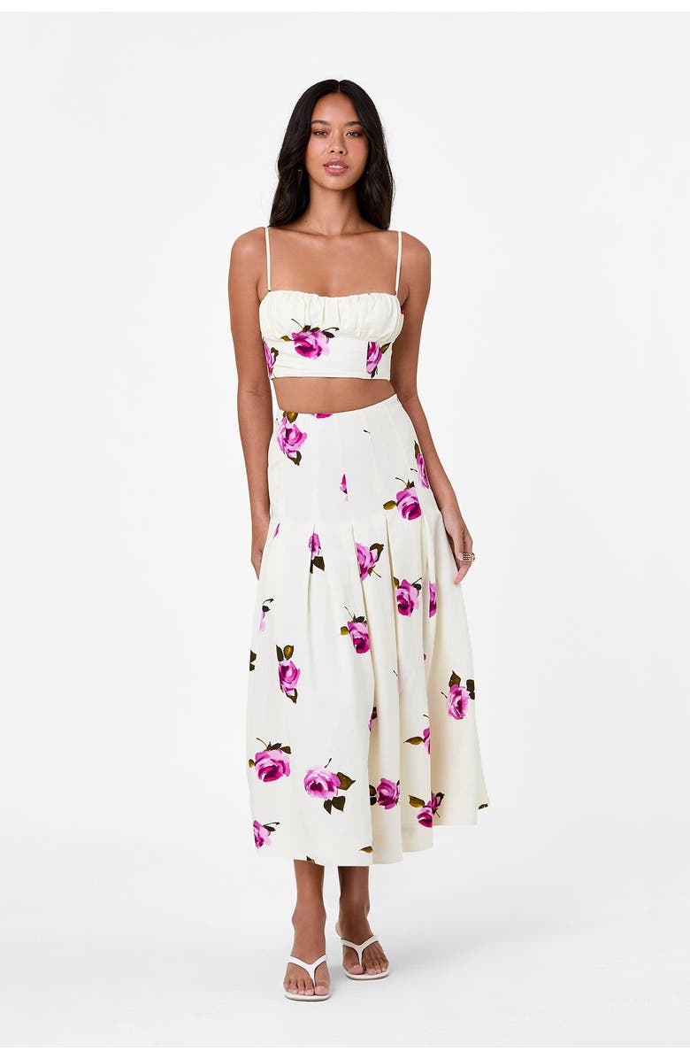 NICHOLAS Jordana Skirt, Main, color, Floating Rosebuds