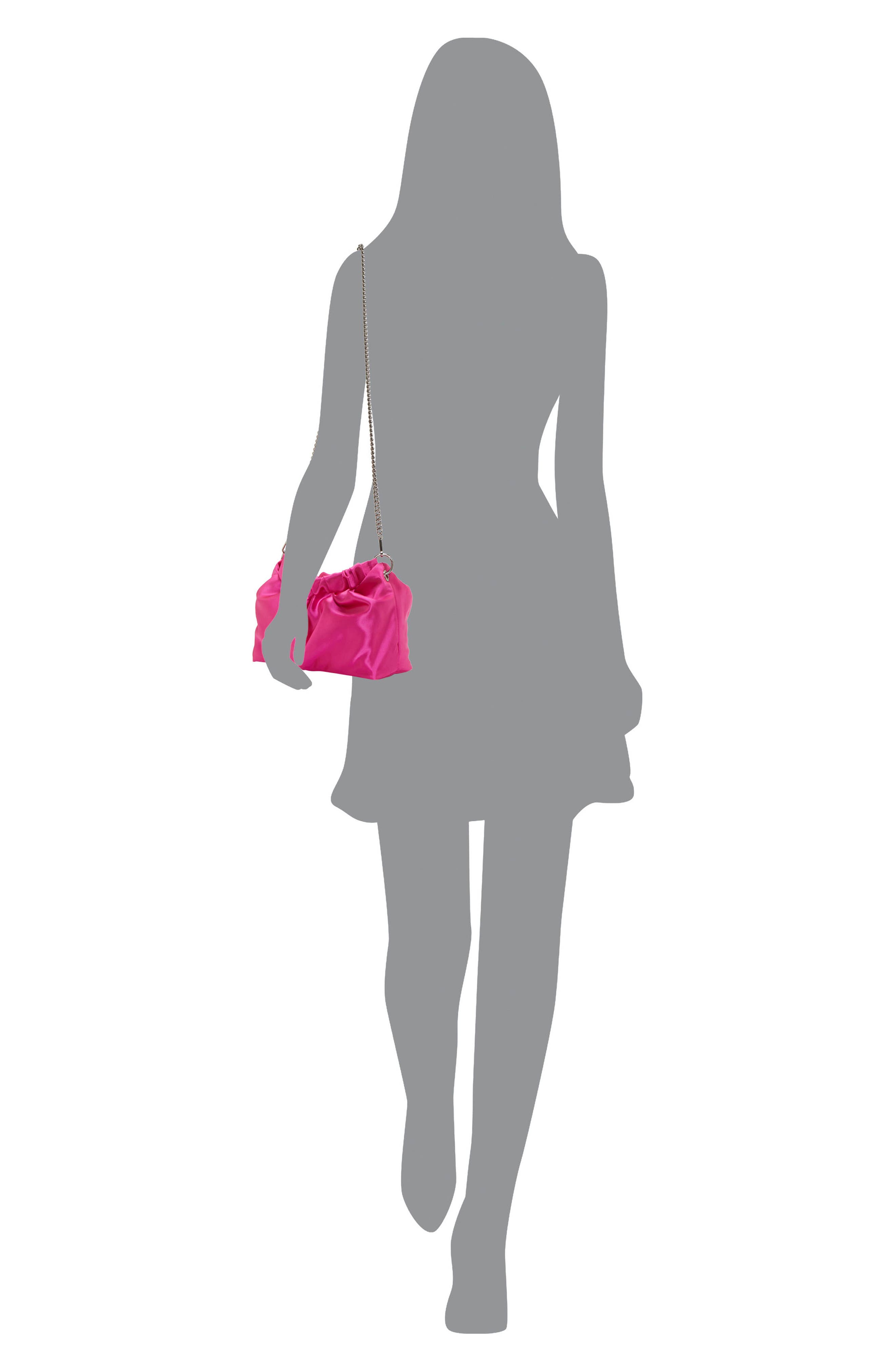 Vince Camuto Bifli Satin Top Handle Bag, Alternate, color, 