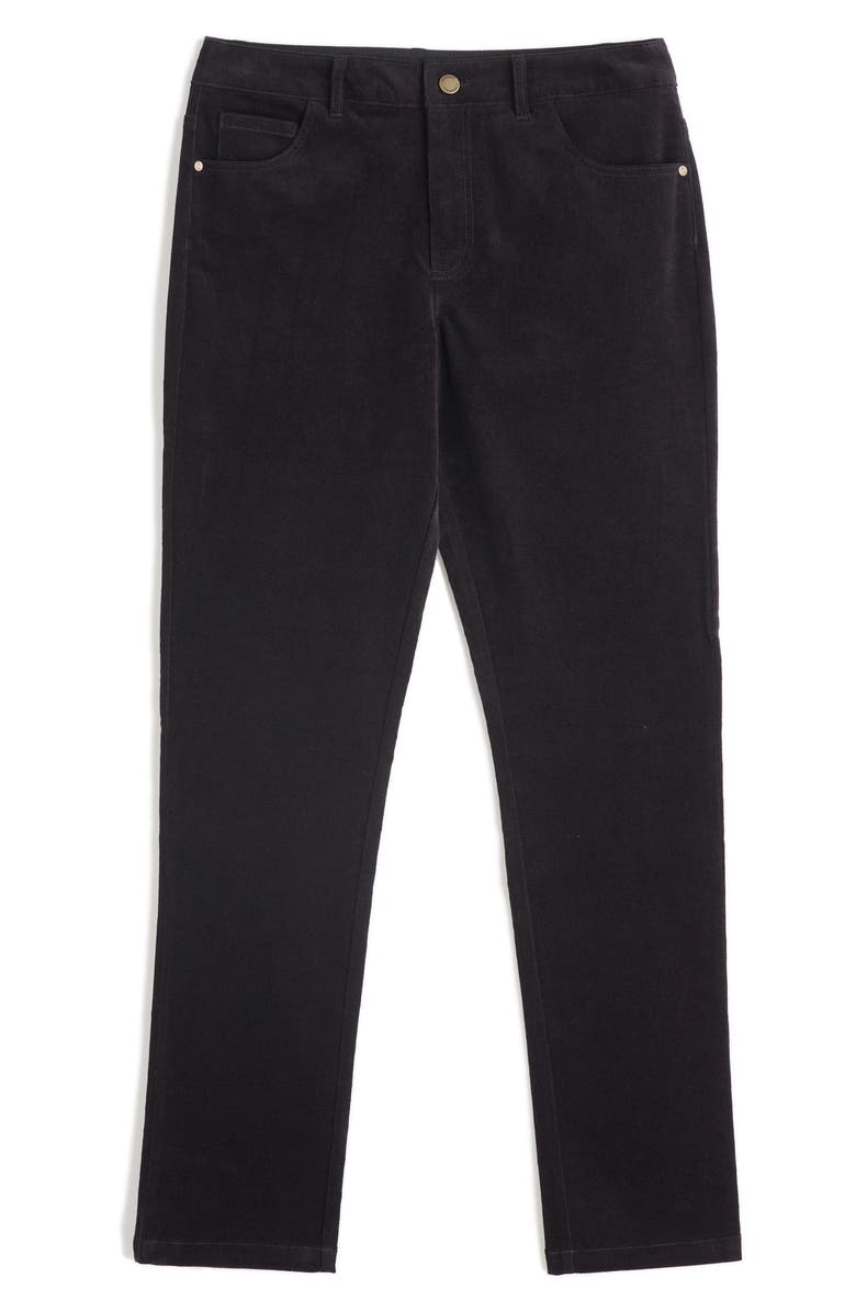 Seasalt Cornwall Lamledra Needlecord Slim Fit Pants, Alternate, color, Onyx