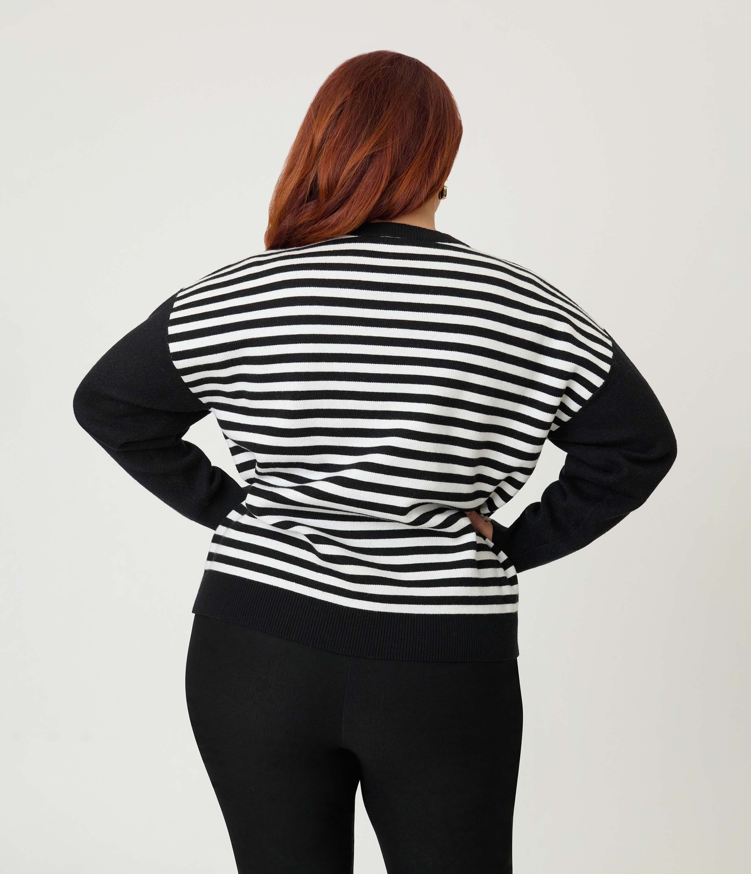 Plus Size Long Sleeve Sweater - image 2