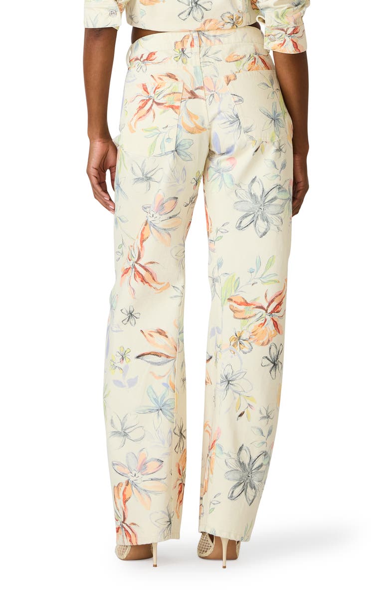 Steve Madden Rori Barrel Jeans, Alternate, color, Vintage Ivory