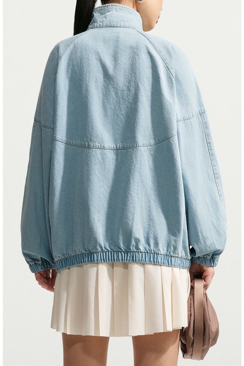 Windrunner Denim Jacket, Alternate, color, 440 LTARMB/ WORKBL