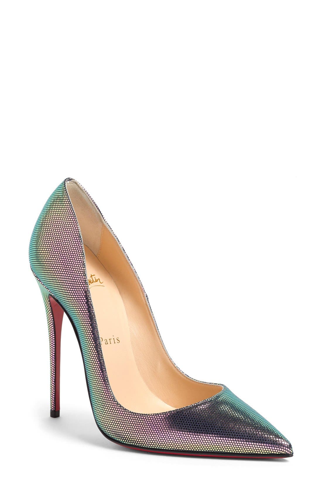 Christian Louboutin 'So Kate' Pointy Toe Pump, Main, color, 