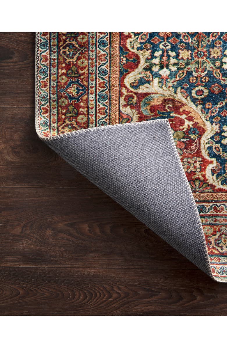 LOLOI II Layla Rug - Cobalt Blue/Spice, Alternate, color, Cobalt Blue / Spice