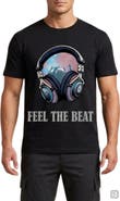 Bayyork Feel the Beat Graphic T-Shirt
