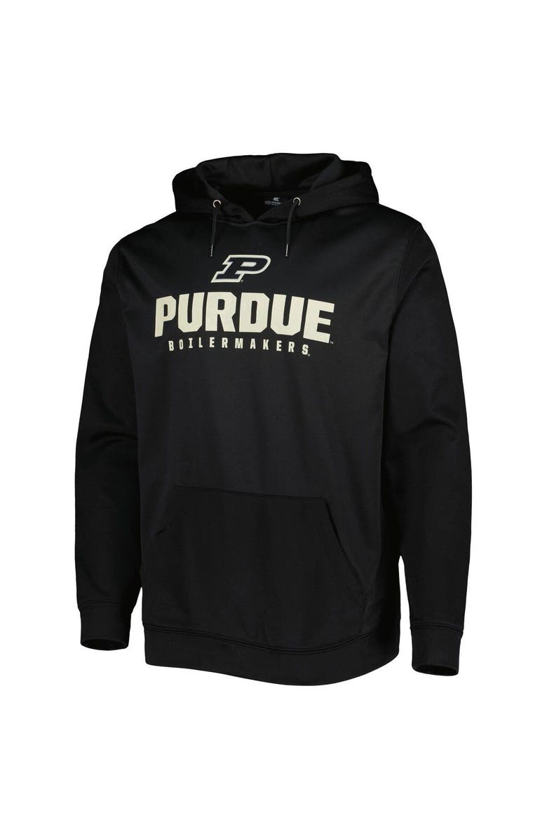 COLOSSEUM Men's Colosseum Black Purdue Boilermakers Team Lantern Pullover Hoodie, Alternate, color, Black