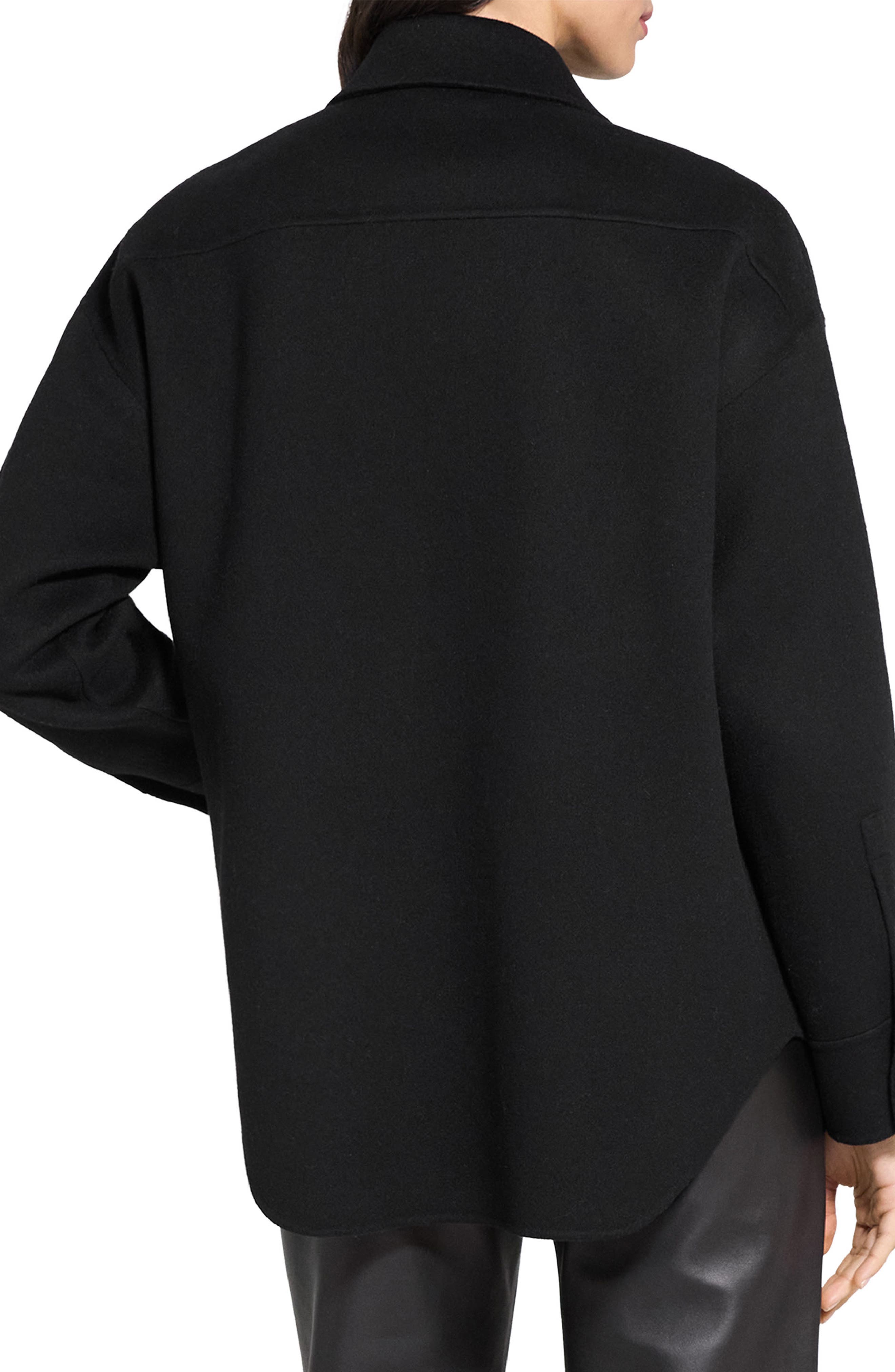 Wool & Cashmere Shirt Jacket - image 2