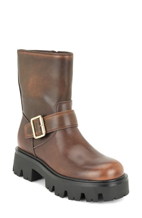 Ryder Faux Leather Boot