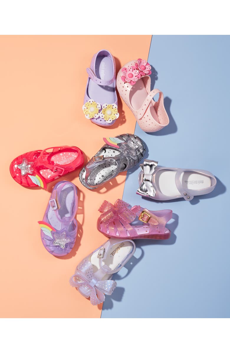 Mini Melissa Possession II Glitter Sandal, Alternate, color,