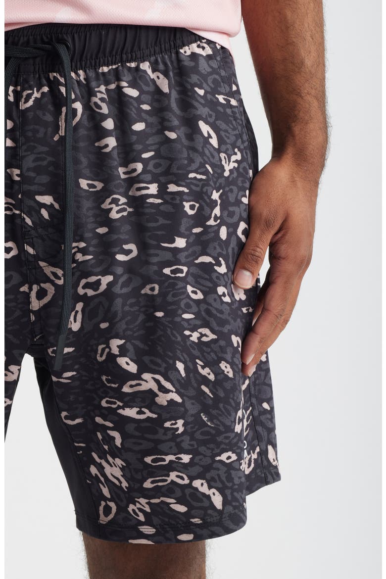 Tempo Tech Shorts, Alternate, color, BLACK
