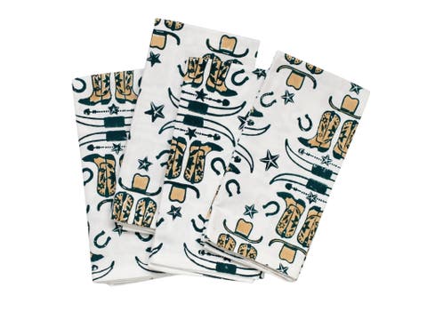 Cowgirl Napkins - Set of 4