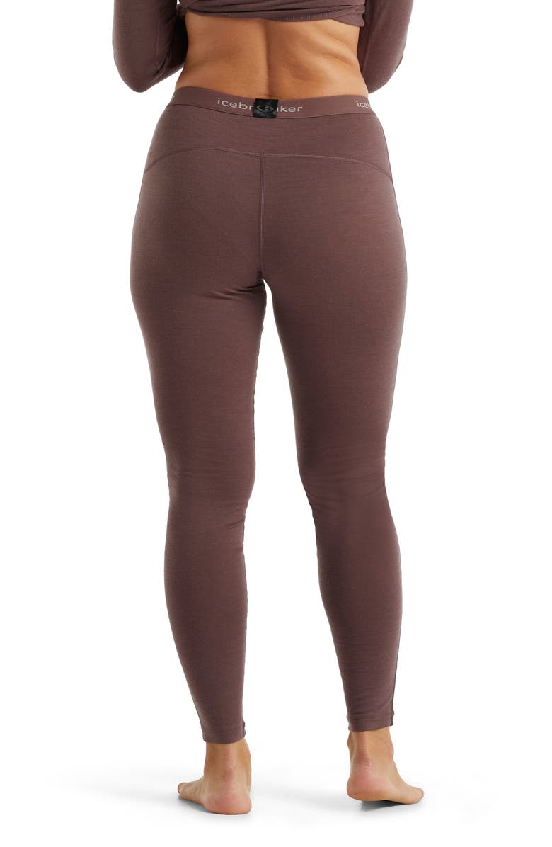 Icebreaker 200 Oasis Merino Wool Jersey Base Layer Leggings, Alternate, color,