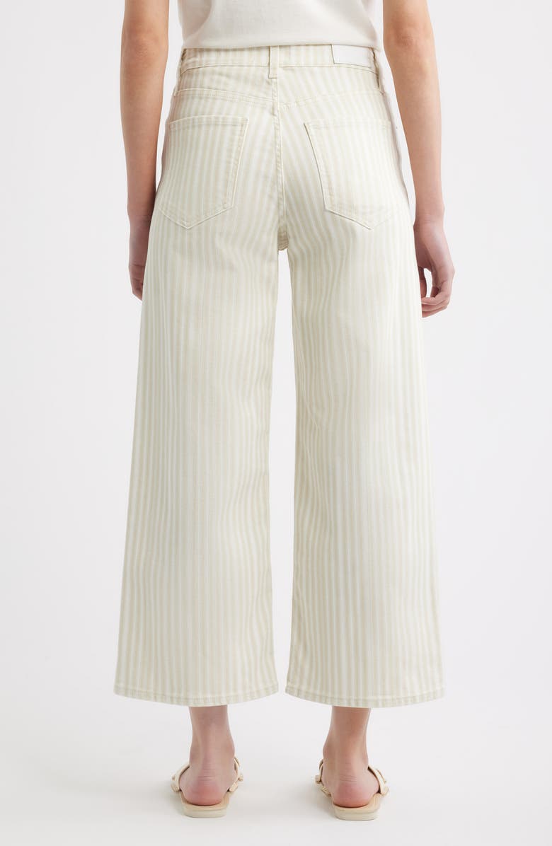 Rails Getty High Waist Crop Wide Leg Jeans, Alternate, color, Malibu Stripe