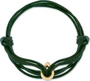 TABAYER Knotted Cord Bracelet