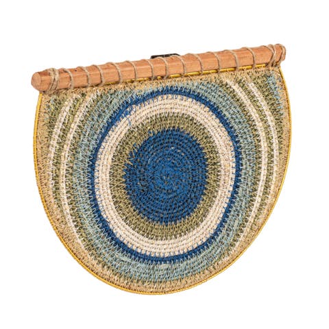 Seagrass Wall Hanging Decor, Multicolor