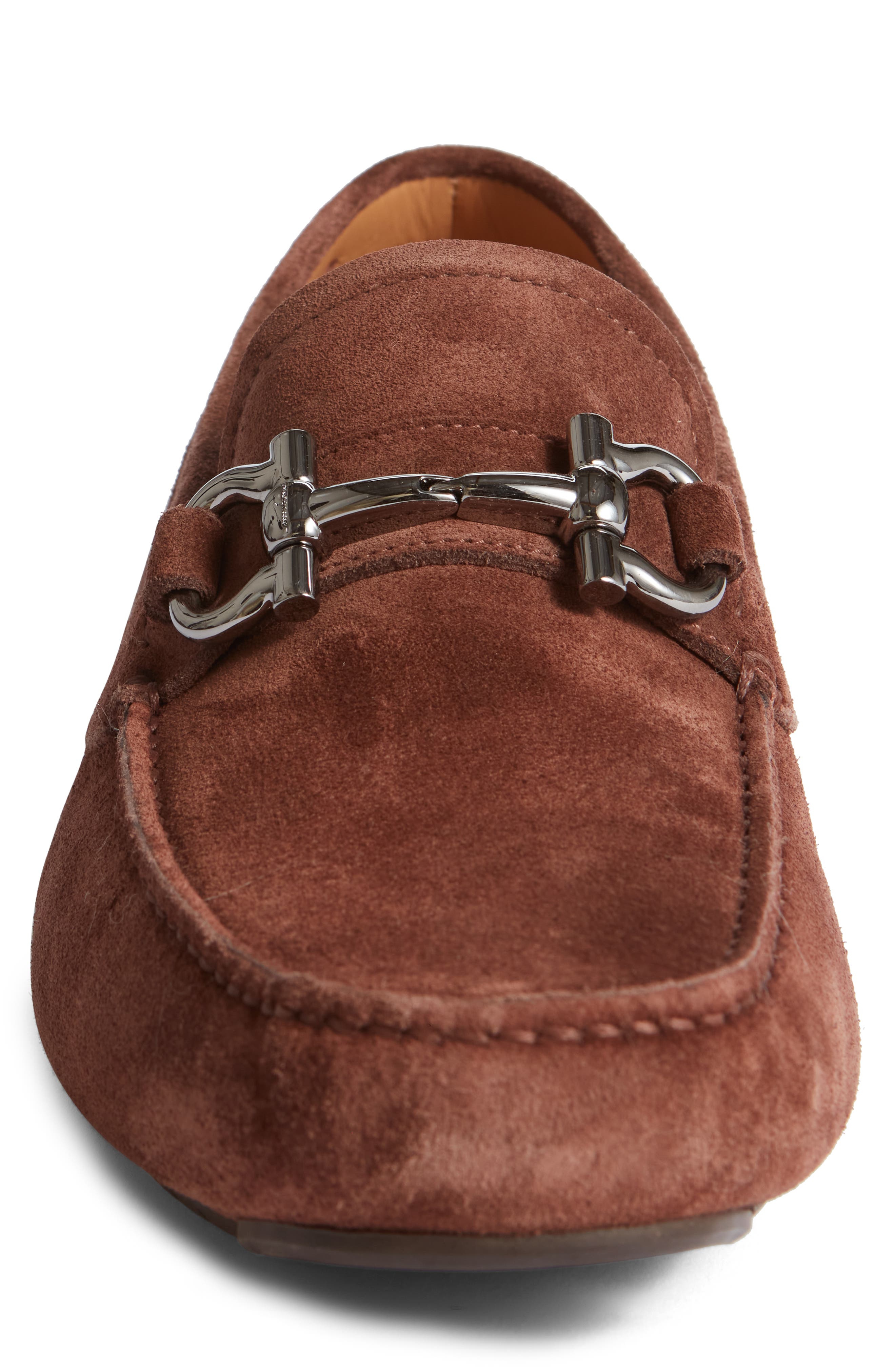 FERRAGAMO Parigi Bit Driving Loafer, Alternate, color, 