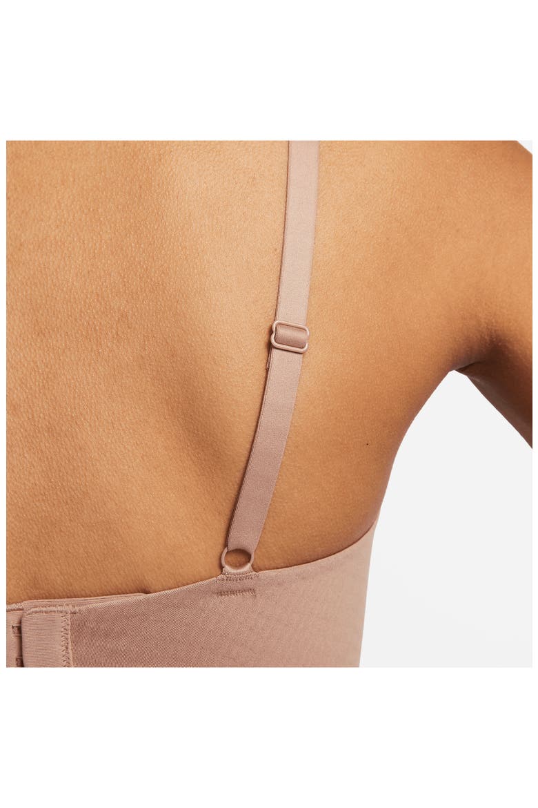 Minimalist Everyday Bra, Alternate, color, DESERT DUST/ RED BARK
