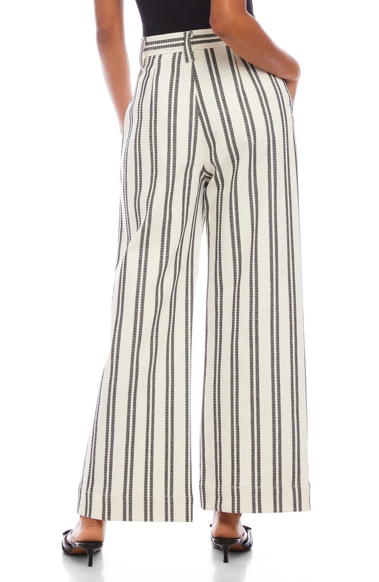 FIFTEEN TWENTY Rylee Wide Leg Crop Pants, Alternate, color, Stripe