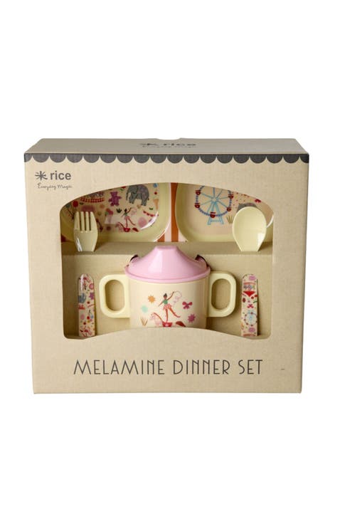 Melamine Baby Dinner Set Fun Fair