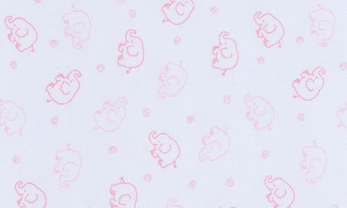 Kissy Kissy Ele-fun Pima Cotton Blanket In Pink