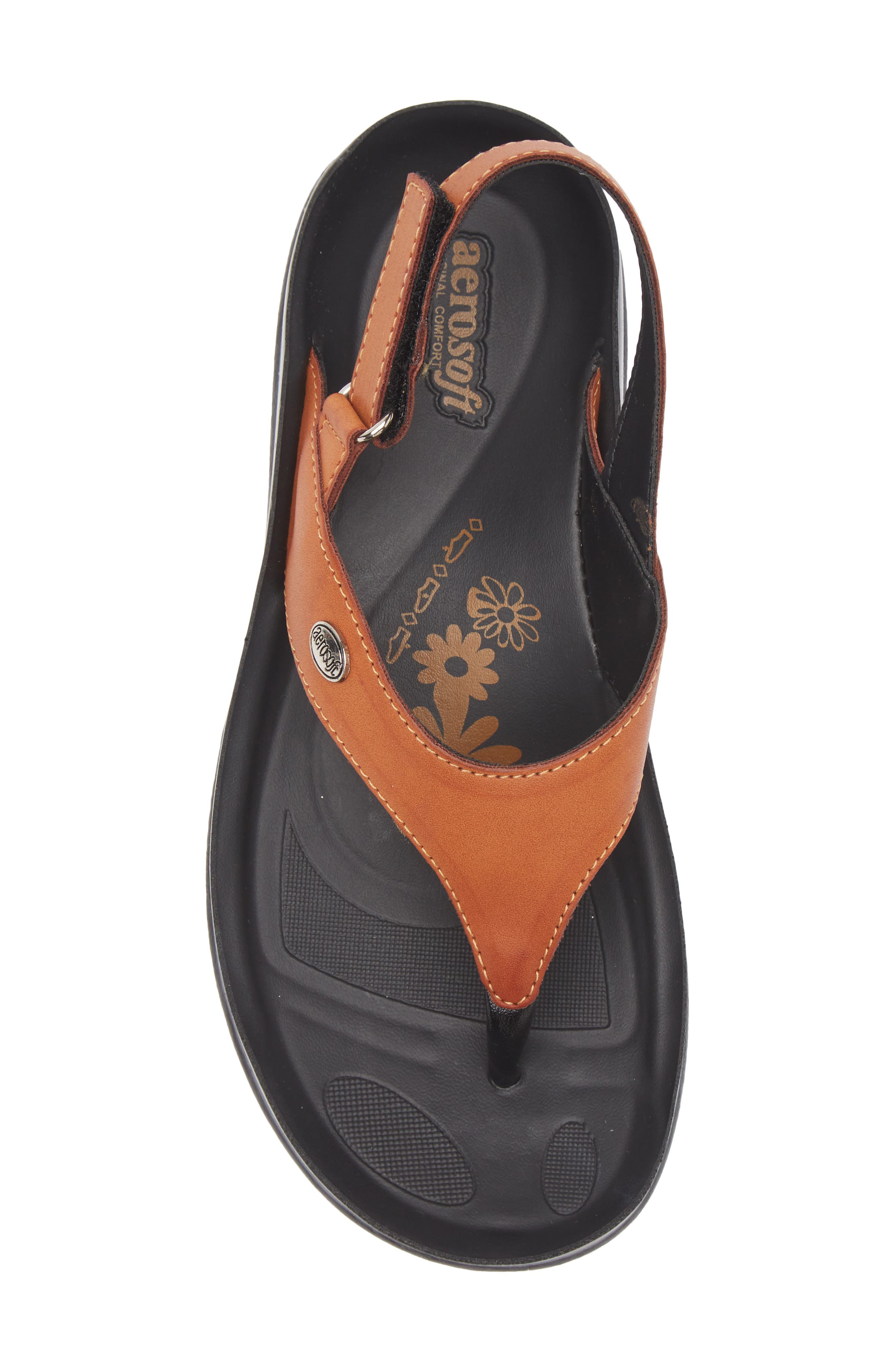 AEROSOFT Tuck Slingback Sandal, Alternate, color, 