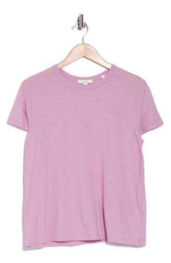 Shop Vince Relaxed Fit Pima Cotton T-shirt In Pale Vervain
