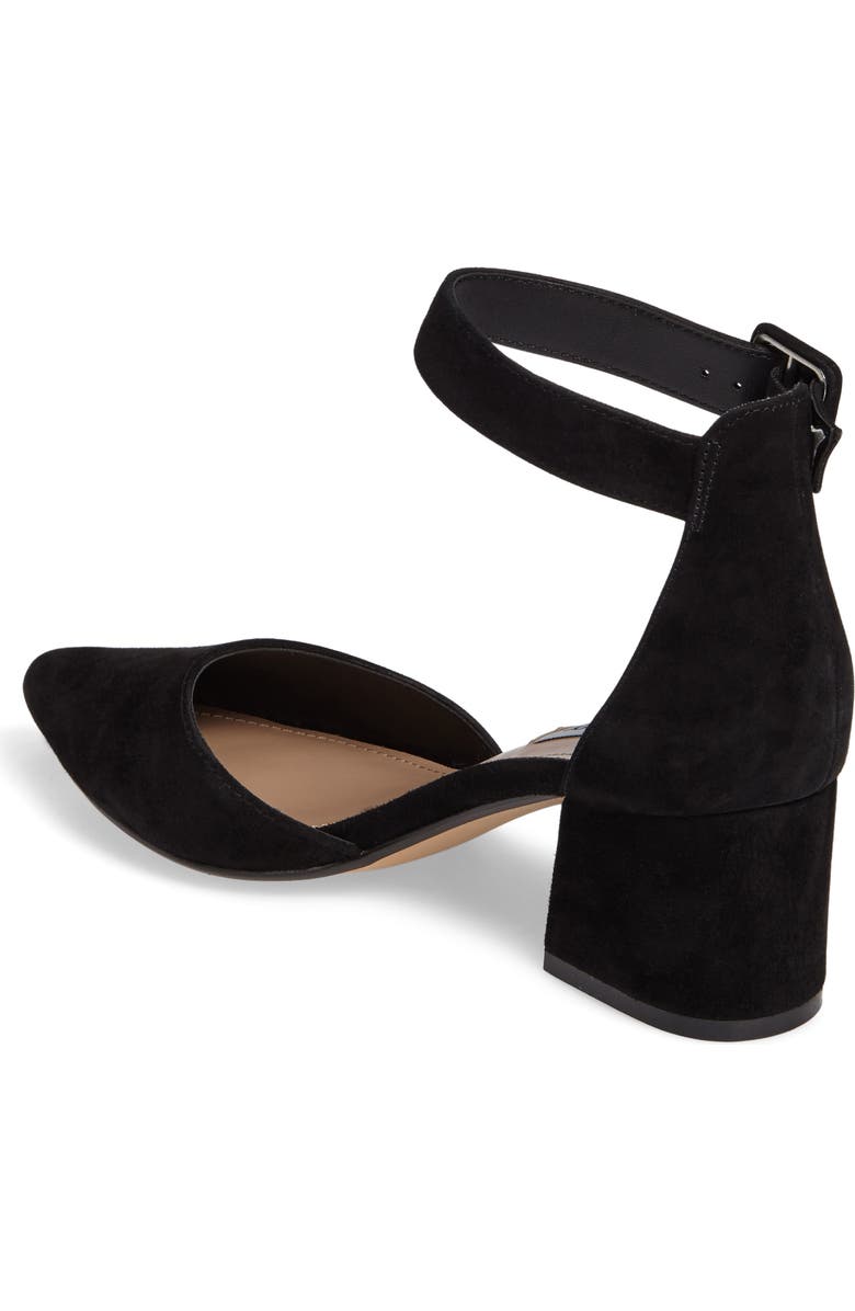 Steve Madden Dainna d'Orsay Ankle Strap Pump, Alternate, color,