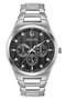 Men's Stainless Steel Bracelet Watch, 40mm