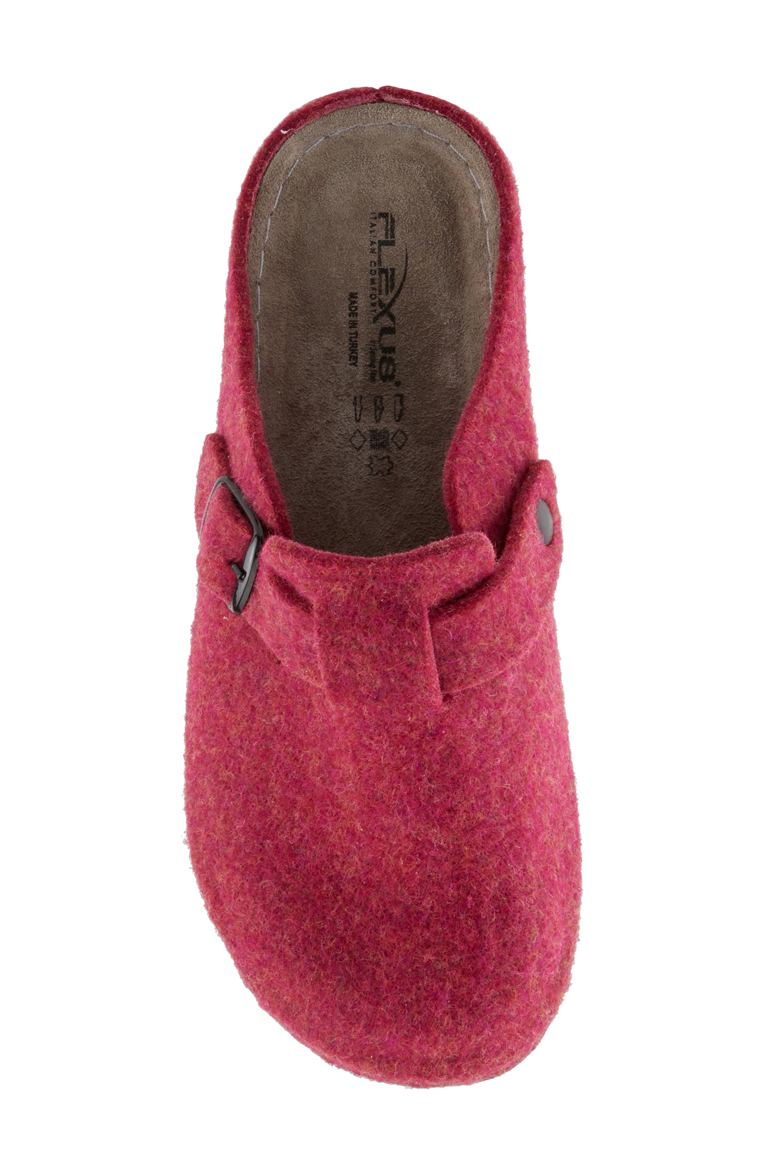 Clogger Mule, Alternate, color, BORDEAUX