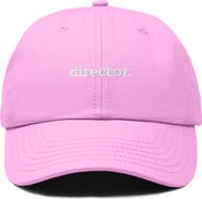 Dalix Director Embroidered Low Crown Cap