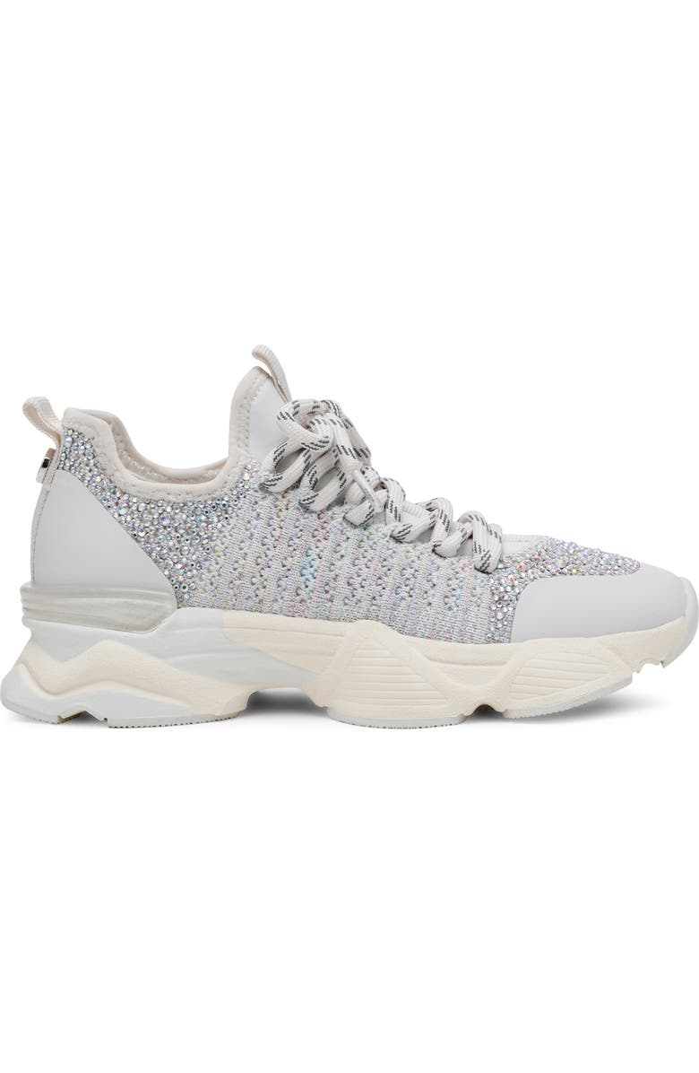 Steve Madden Kids' Jsolace Sneaker, Alternate, color, White Multi