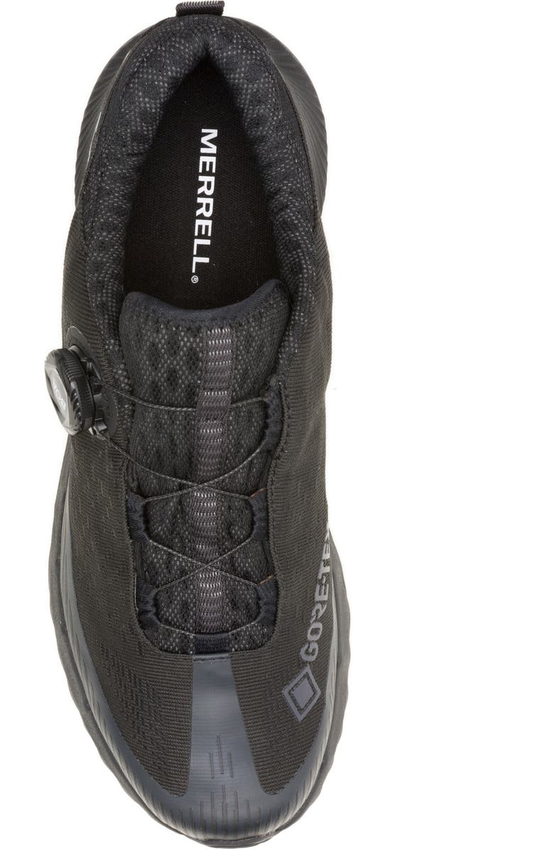 Merrell Agility Peak 5 Gore-Tex<sup>®</sup> Trail Running Shoe, Alternate, color, Black