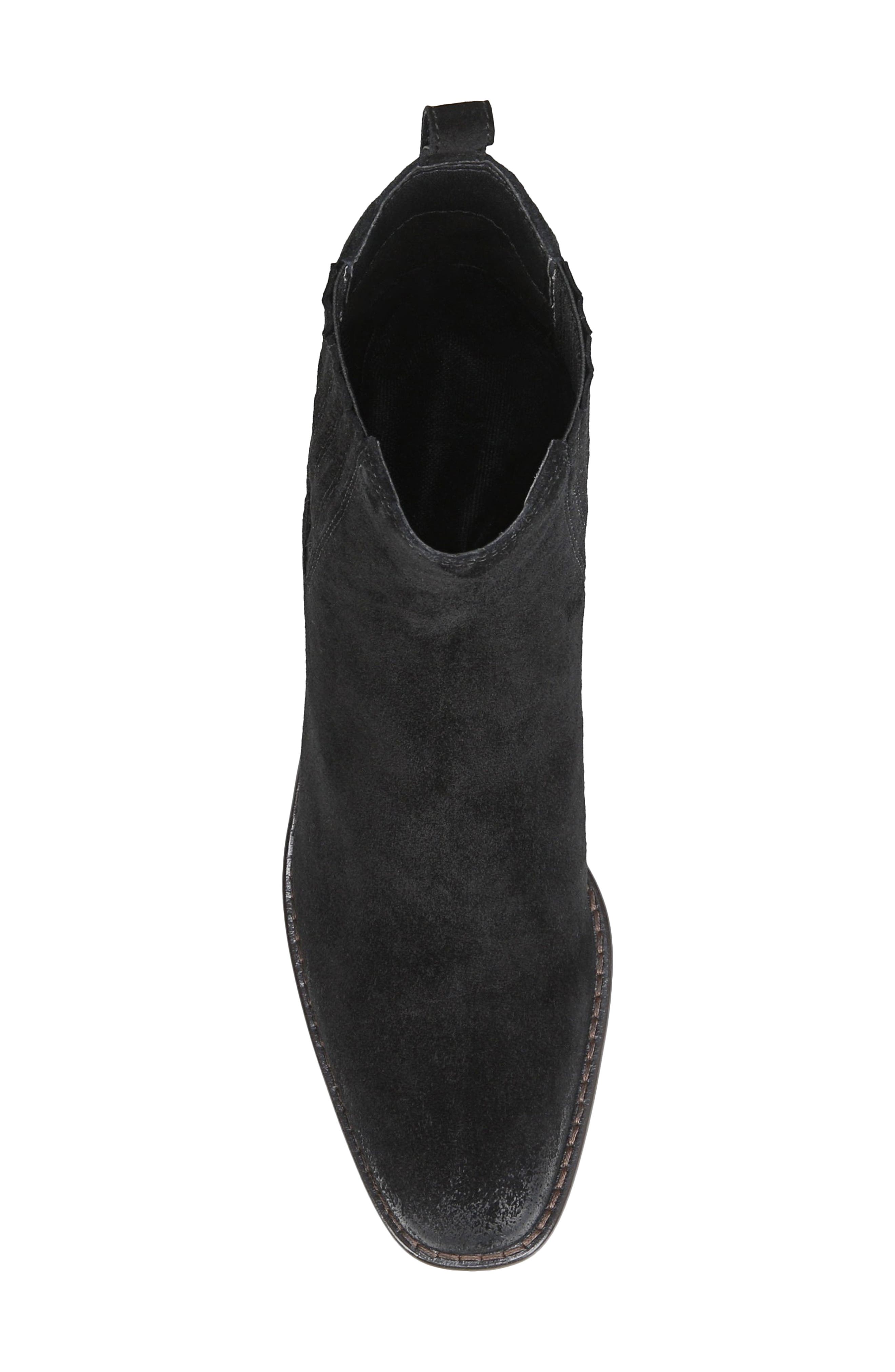 Bronson Chelsea Boot, Alternate, color, BLACK SUEDE