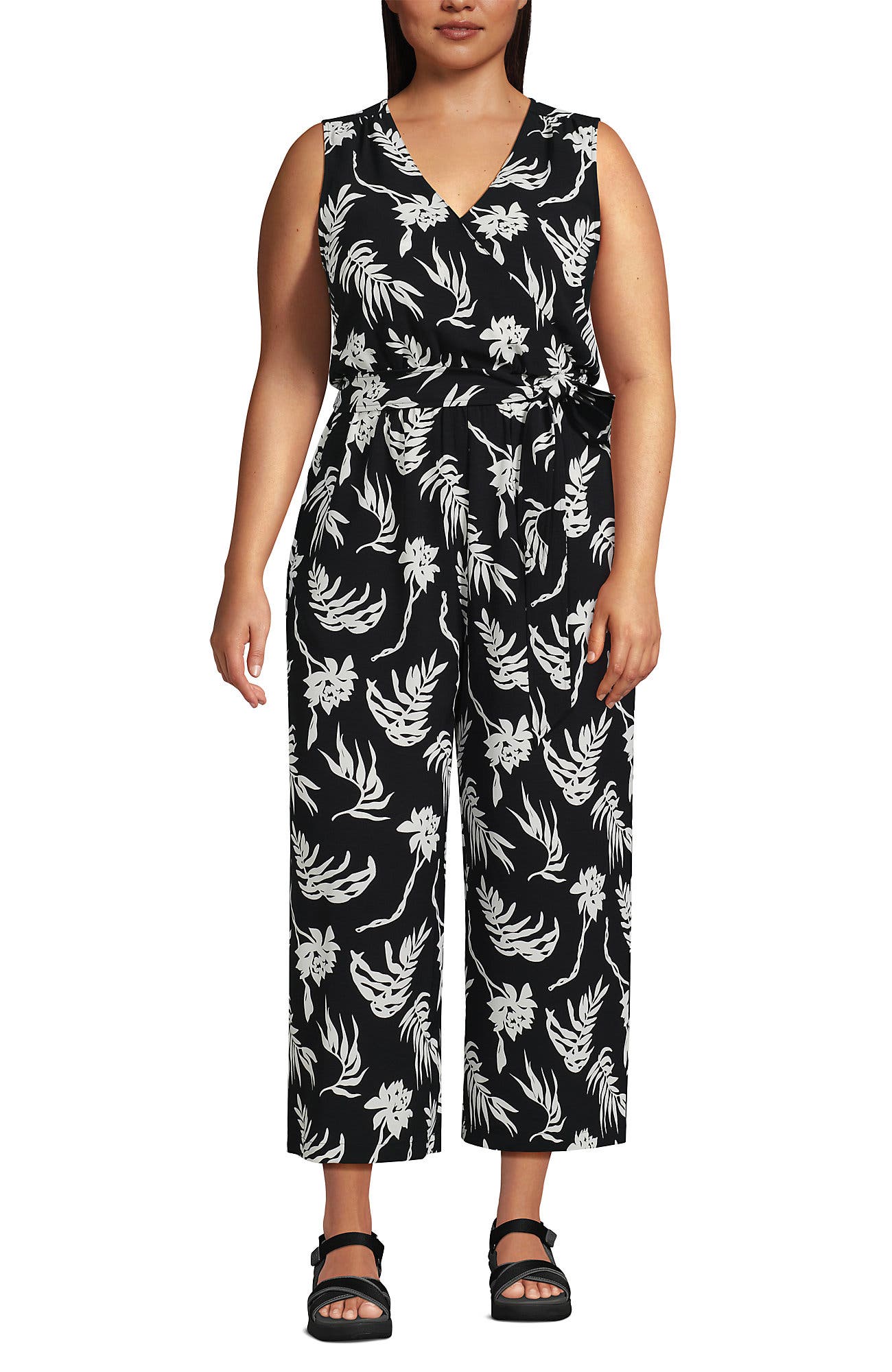 Black Tropic Floral