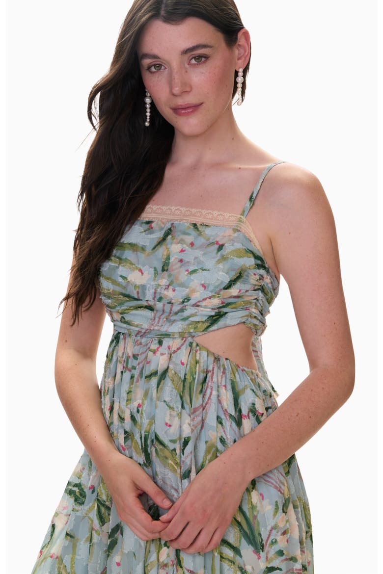 Sophia Maxi Dress, Alternate, color, Seafoam Multi