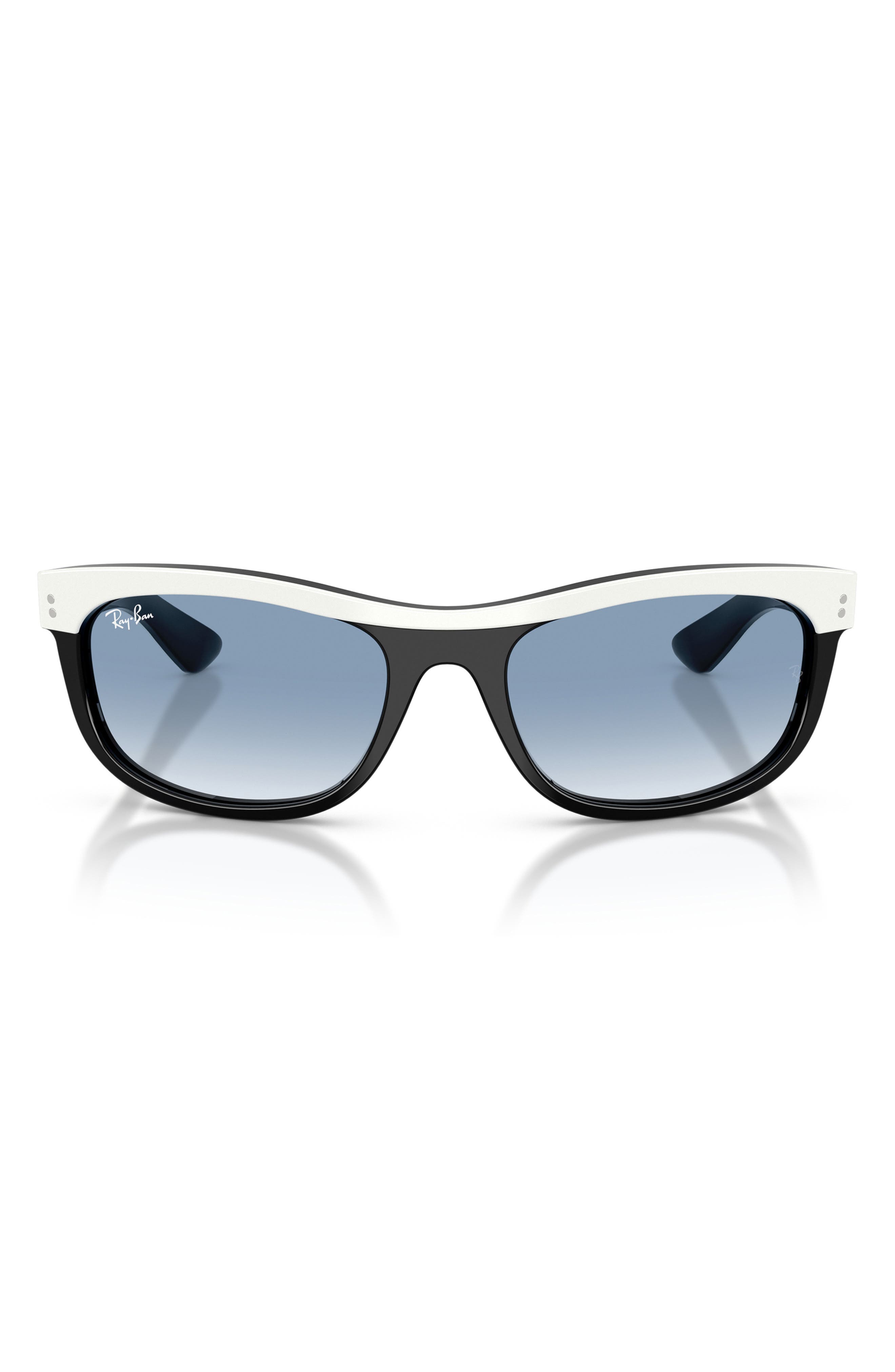 WHITE ON BLACK / CLEAR